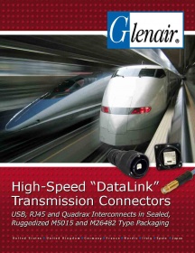 High speed datalink transmission connectors
